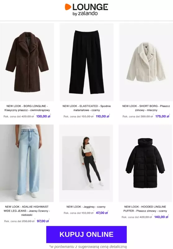 Lounge by Zalando - gazetka promocyjna Do -80% New Look od czwartku 05.06 do soboty 07.06 - strona 4