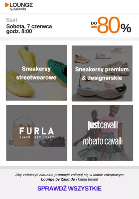 Lounge by Zalando - gazetka promocyjna Do -80% promocje na wybrane marki na WEEKEND! od soboty 07.06 do niedzieli 08.06