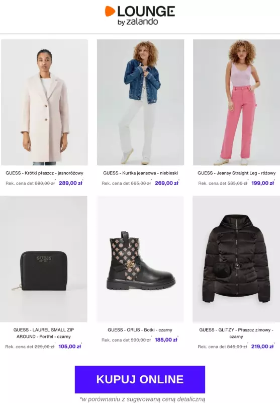 Lounge by Zalando - gazetka promocyjna Specjalne okazje: Guess   - strona 2