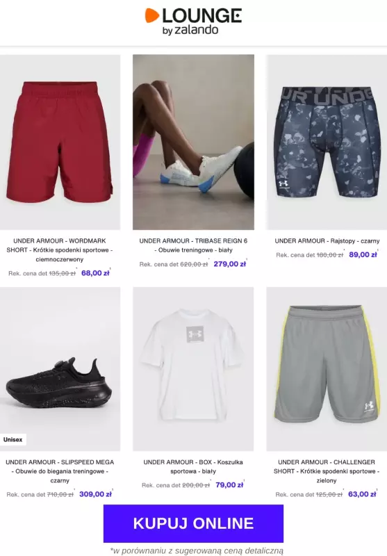 Lounge by Zalando - gazetka promocyjna Specjalne okazje: Under Armour   - strona 3