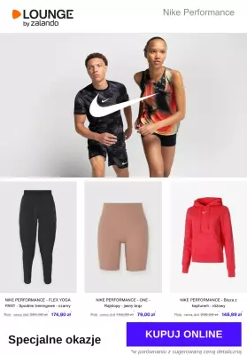 Lounge by Zalando - gazetka promocyjna Specjalne okazje Nike Performance od poniedziałku 16.06 do środy 18.06