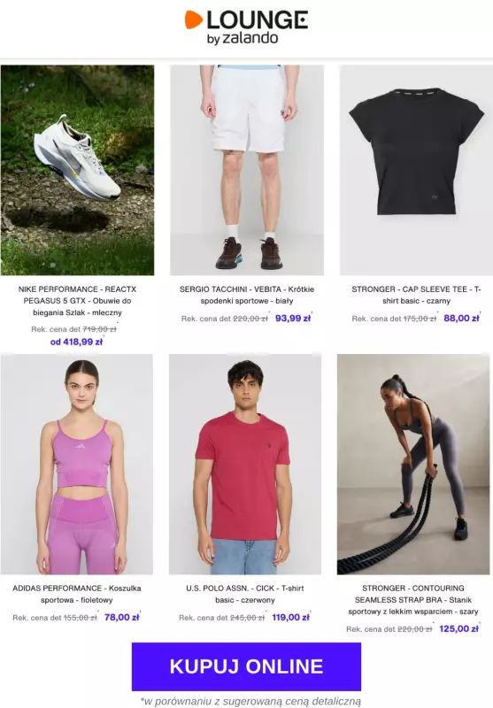Lounge by Zalando - gazetka promocyjna Do -85%  styl do biegania & na trening od wtorku 24.06 do czwartku 26.06 - strona 3