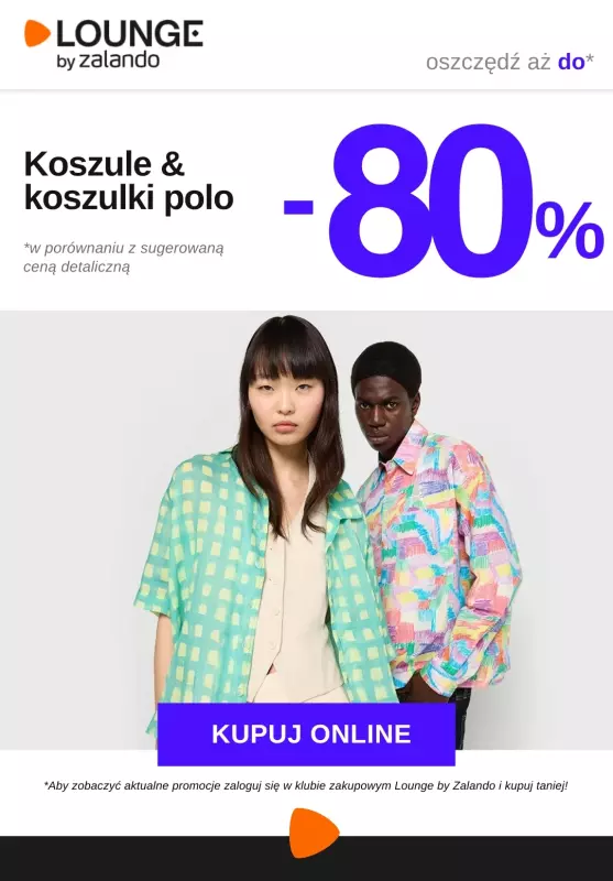 Lounge by Zalando - gazetka promocyjna Do -80% Koszule & koszulki polo od czwartku 26.06 do niedzieli 29.06
