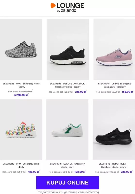 Lounge by Zalando - gazetka promocyjna Specjalne okazje: Skechers   - strona 3
