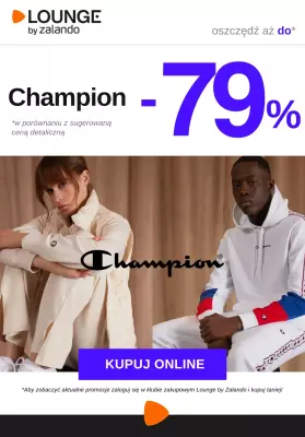 Lounge by Zalando - gazetka promocyjna Do -79%  Champion od piątku 04.07 do wtorku 08.07