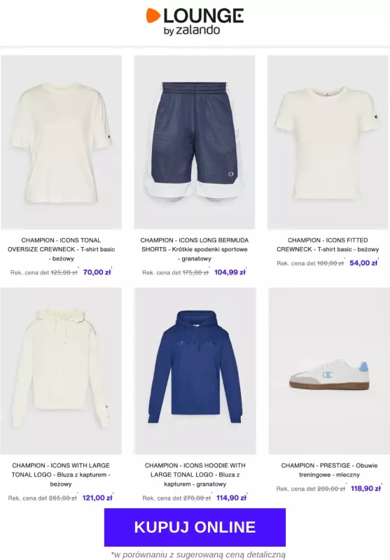 Lounge by Zalando - gazetka promocyjna Do -79%  Champion od piątku 04.07 do wtorku 08.07 - strona 4