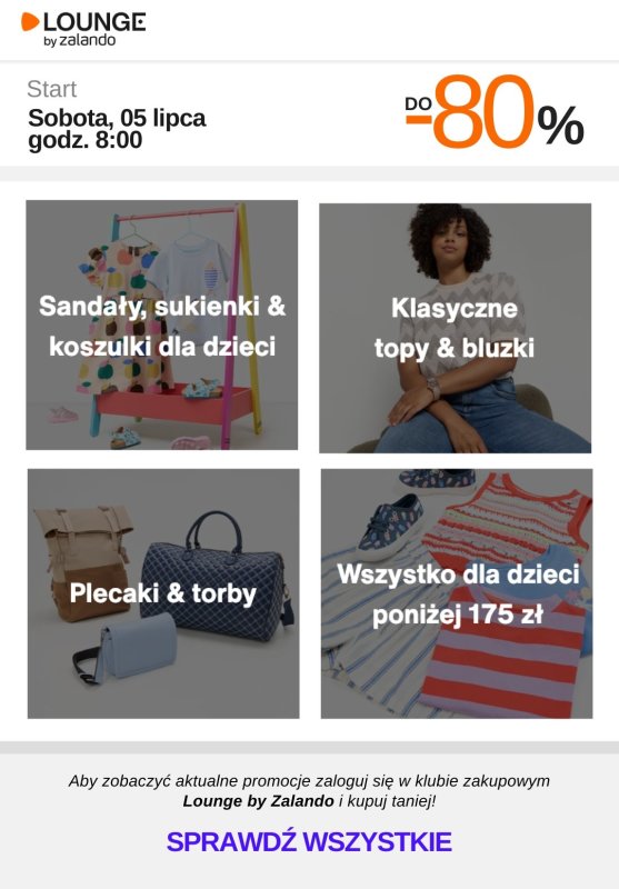 Lounge by Zalando - gazetka promocyjna Do -80% promocje na wybrane marki na WEEKEND! od soboty 05.07 do niedzieli 06.07 - strona 5