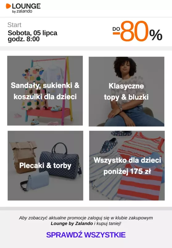 Lounge by Zalando - gazetka promocyjna Do -80% promocje na wybrane marki na WEEKEND! od soboty 05.07 do niedzieli 06.07 - strona 5