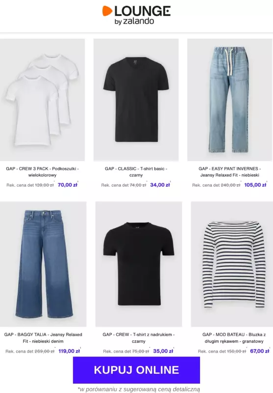 Lounge by Zalando - gazetka promocyjna Do -80% GAP   - strona 2