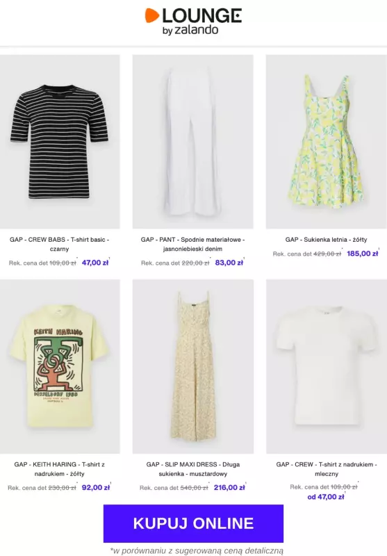 Lounge by Zalando - gazetka promocyjna Do -80% GAP od poniedziałku 07.07 do czwartku 10.07 - strona 5