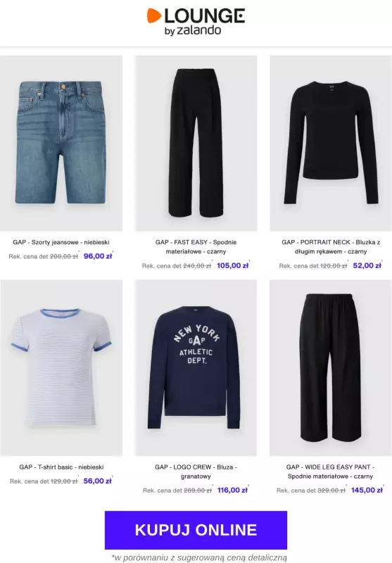 Lounge by Zalando - gazetka promocyjna Do -80% GAP od poniedziałku 07.07 do czwartku 10.07 - strona 6