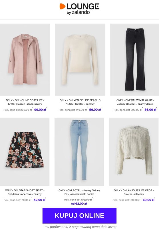 Lounge by Zalando - gazetka promocyjna Do -80% ONLY od wtorku 08.07 do soboty 12.07 - strona 6