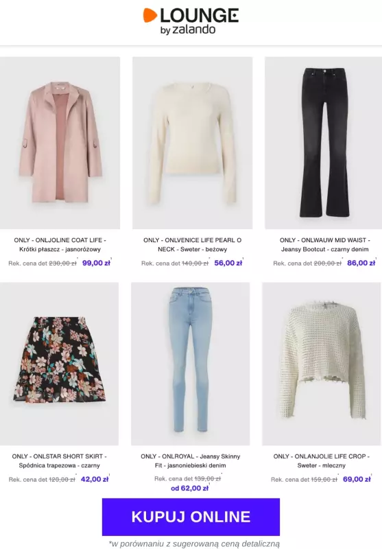 Lounge by Zalando - gazetka promocyjna Do -80% ONLY od wtorku 08.07 do soboty 12.07 - strona 6