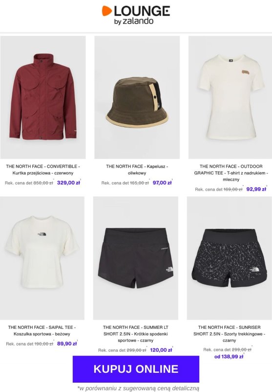 Lounge by Zalando - gazetka promocyjna Do -80% The North Face od środy 09.07 do piątku 11.07 - strona 6