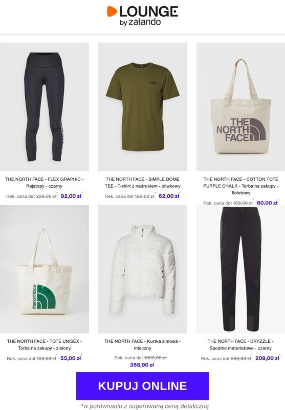 Lounge by Zalando - gazetka promocyjna Do -80% The North Face od środy 09.07 do piątku 11.07 - strona 3