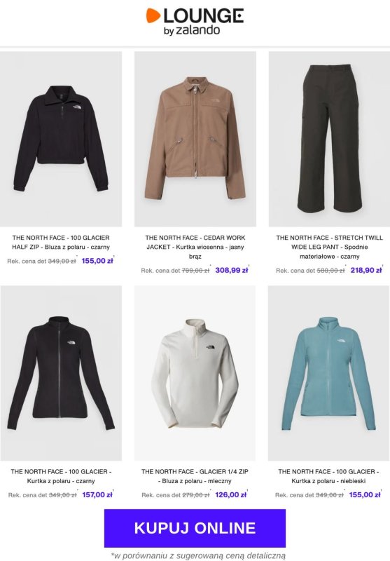 Lounge by Zalando - gazetka promocyjna Do -80% The North Face od środy 09.07 do piątku 11.07 - strona 5