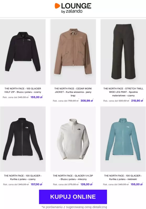 Lounge by Zalando - gazetka promocyjna Do -80% The North Face od środy 09.07 do piątku 11.07 - strona 5