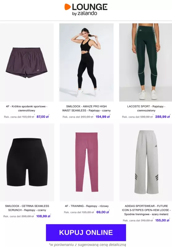 Lounge by Zalando - gazetka promocyjna Do -80% Styl do biegania & na trening   - strona 2