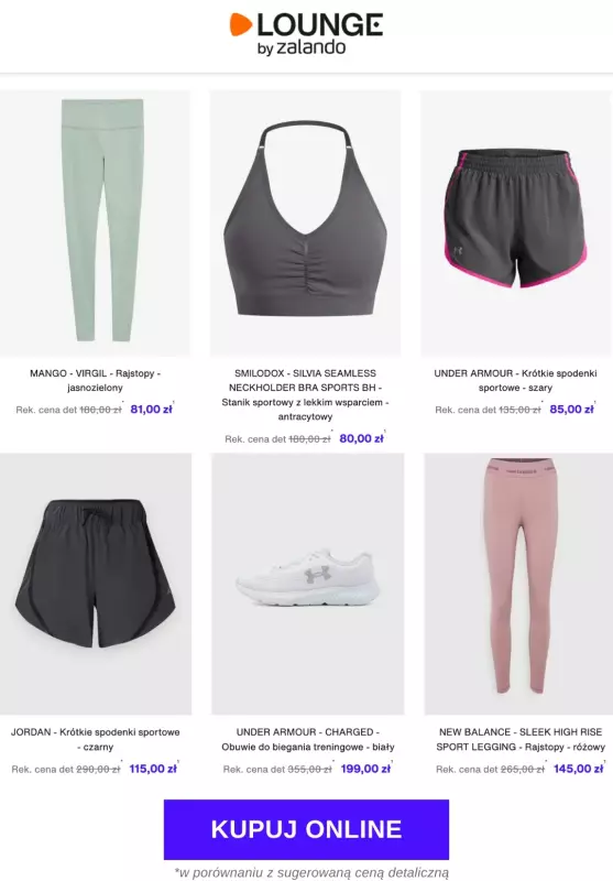 Lounge by Zalando - gazetka promocyjna Do -80% Styl do biegania & na trening od czwartku 10.07 do niedzieli 13.07 - strona 4