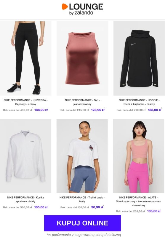 Lounge by Zalando - gazetka promocyjna Specjalne okazje: Nike Performance od poniedziałku 14.07 do czwartku 17.07 - strona 5