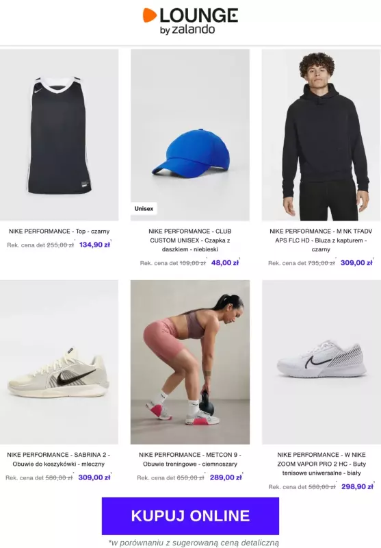 Lounge by Zalando - gazetka promocyjna Specjalne okazje: Nike Performance od poniedziałku 14.07 do czwartku 17.07 - strona 7