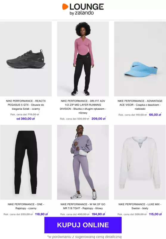 Lounge by Zalando - gazetka promocyjna Specjalne okazje: Nike Performance od poniedziałku 14.07 do czwartku 17.07 - strona 4