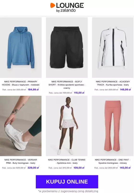 Lounge by Zalando - gazetka promocyjna Specjalne okazje: Nike Performance od poniedziałku 14.07 do czwartku 17.07 - strona 6
