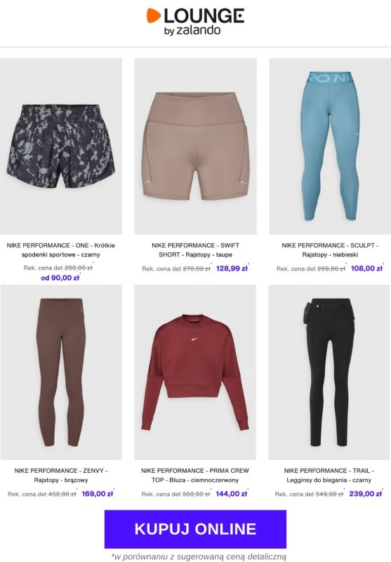 Lounge by Zalando - gazetka promocyjna Specjalne okazje: Nike Performance od poniedziałku 14.07 do czwartku 17.07 - strona 3