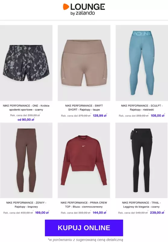 Lounge by Zalando - gazetka promocyjna Specjalne okazje: Nike Performance od poniedziałku 14.07 do czwartku 17.07 - strona 3