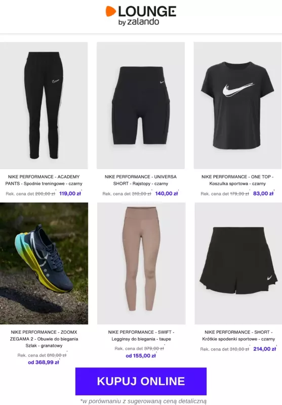 Lounge by Zalando - gazetka promocyjna Specjalne okazje: Nike Performance od poniedziałku 14.07 do czwartku 17.07 - strona 2