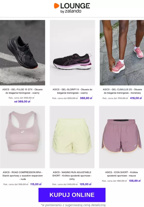 Lounge by Zalando - gazetka promocyjna Specjalne okazje: ASICS   - strona 3