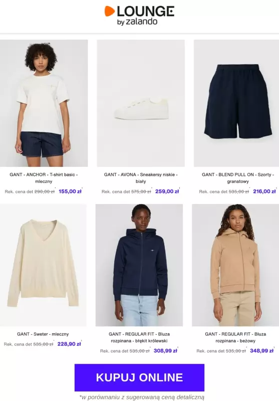 Lounge by Zalando - gazetka promocyjna Do -80% Gant   - strona 3
