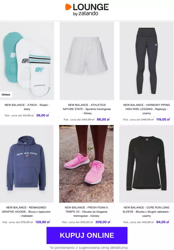 Lounge by Zalando - gazetka promocyjna Specjalne okazje: New Balance od czwartku 24.07 do poniedziałku 28.07 - strona 6