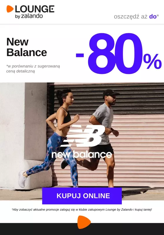 Lounge by Zalando - gazetka promocyjna Specjalne okazje: New Balance  