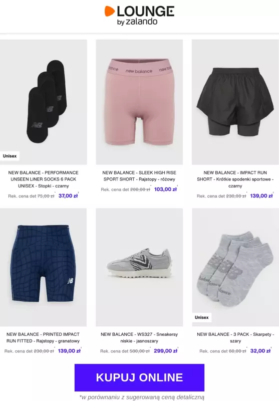 Lounge by Zalando - gazetka promocyjna Specjalne okazje: New Balance od czwartku 24.07 do poniedziałku 28.07 - strona 4