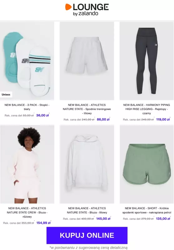 Lounge by Zalando - gazetka promocyjna Specjalne okazje: New Balance od czwartku 24.07 do poniedziałku 28.07 - strona 5