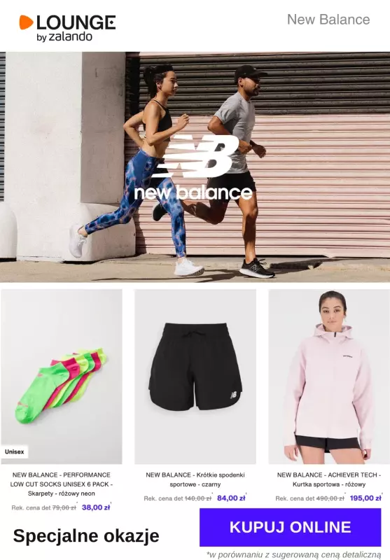 Lounge by Zalando - gazetka promocyjna Specjalne okazje: New Balance   - strona 2