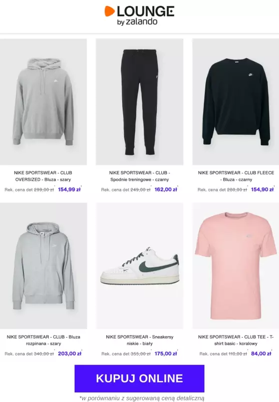 Lounge by Zalando - gazetka promocyjna Specjalne okazje: Nike Sportswear   - strona 2