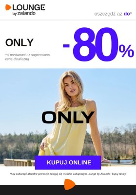 Lounge by Zalando - gazetka promocyjna Do -80% ONLY od poniedziałku 11.08 do czwartku 14.08