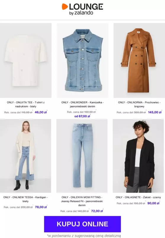 Lounge by Zalando - gazetka promocyjna Do -80% ONLY od poniedziałku 11.08 do czwartku 14.08 - strona 3