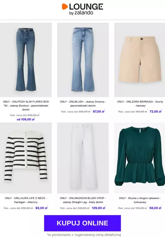 Lounge by Zalando - gazetka promocyjna Do -80% ONLY od poniedziałku 11.08 do czwartku 14.08 - strona 5