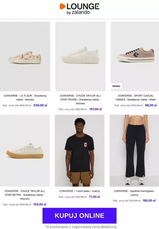 Lounge by Zalando - gazetka promocyjna Specjalne okazje: Converse od wtorku 12.08 do piątku 15.08 - strona 5