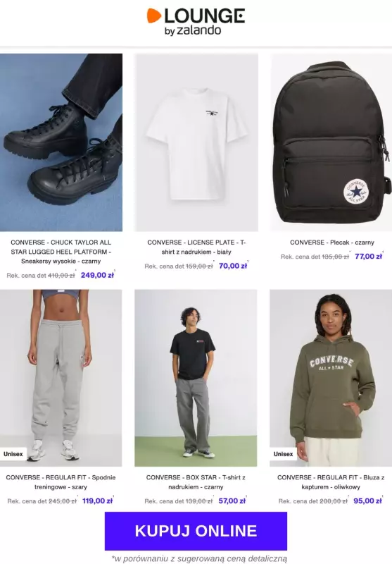 Lounge by Zalando - gazetka promocyjna Specjalne okazje: Converse od wtorku 12.08 do piątku 15.08 - strona 4