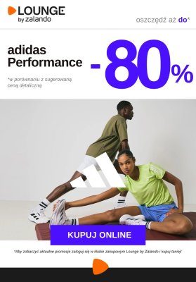 Lounge by Zalando - gazetka promocyjna Do -80% adidas Performance od środy 13.08 do piątku 15.08