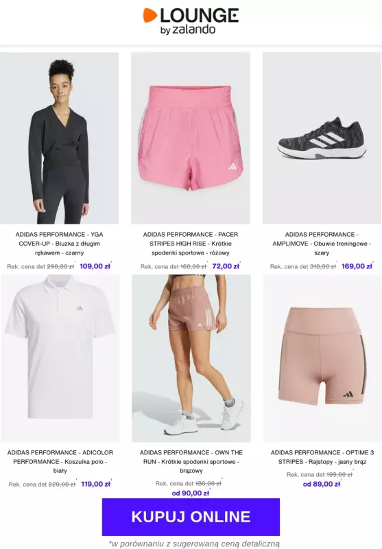 Lounge by Zalando - gazetka promocyjna Do -80% adidas Performance   - strona 3