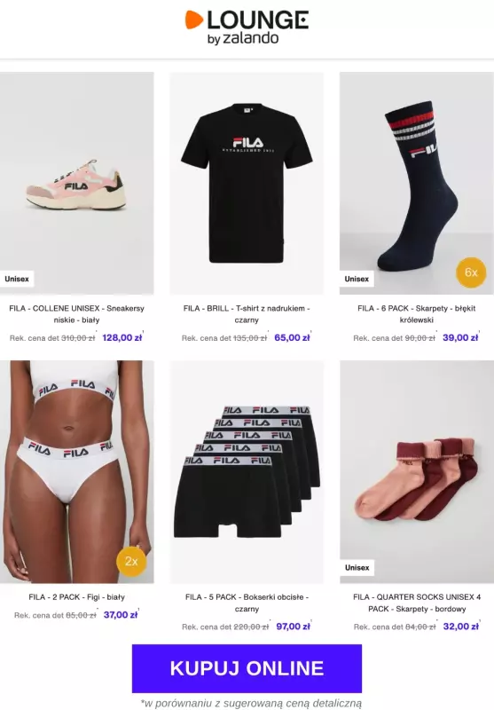 Lounge by Zalando - gazetka promocyjna Do -80% Fila   - strona 2