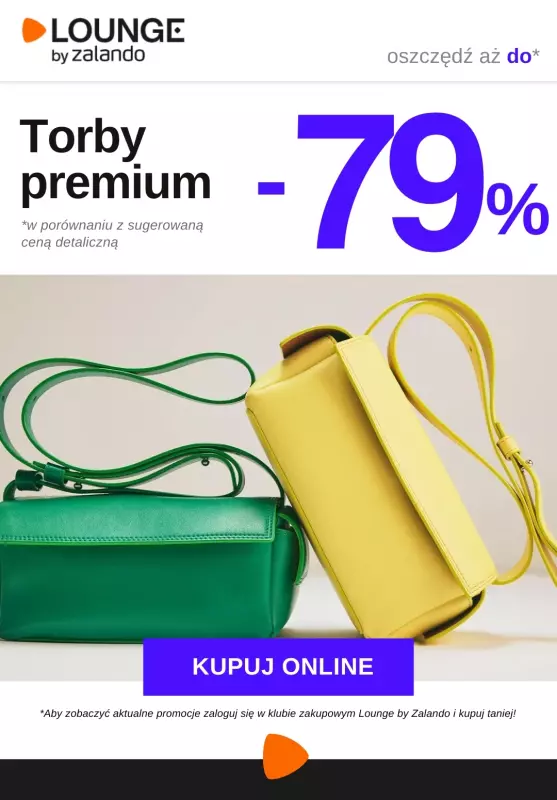 Lounge by Zalando - gazetka promocyjna Do -79% torebki premium od czwartku 28.08 do niedzieli 31.08