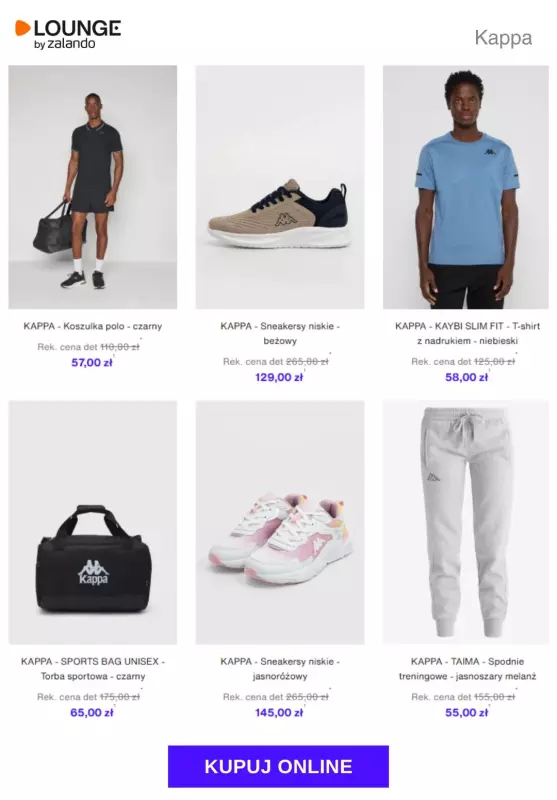 Lounge by Zalando - gazetka promocyjna Do -80% KAPPA   - strona 2