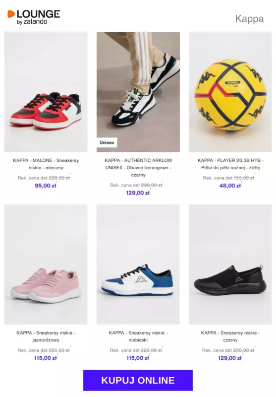 Lounge by Zalando - gazetka promocyjna Do -80% KAPPA od czwartku 04.09  - strona 8