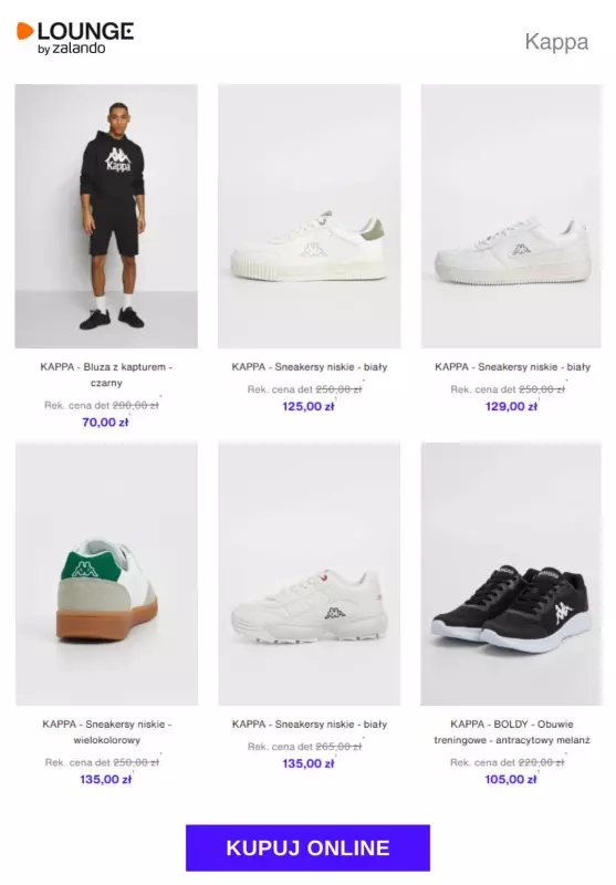 Lounge by Zalando - gazetka promocyjna Do -80% KAPPA   - strona 3